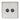 From The Anvil's Satin Stainless Steel TV Socket; #finish_satin-stainless-steel