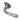 From The Anvil's Pewter Patina Regency Lever on Rose Set; #finish_pewter-patina