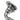 From The Anvil's Pewter Patina Regency Lever on Rose Set; #finish_pewter-patina