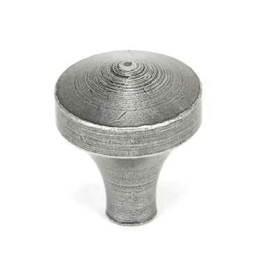 From The Anvil's Pewter Patina Shropshire Cabinet Knob; #finish_pewter-patina