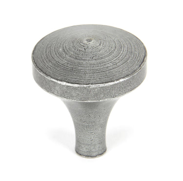 From The Anvil's Pewter Patina Shropshire Cabinet Knob; #finish_pewter-patina