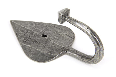 From The Anvil's Pewter Patina Shropshire Coat Hook; #finish_pewter-patina