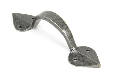 From The Anvil's Pewter Patina Shropshire Pull Handle; #finish_pewter-patina