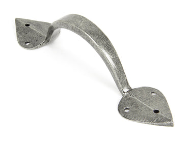 From The Anvil's Pewter Patina Shropshire Pull Handle; #finish_pewter-patina