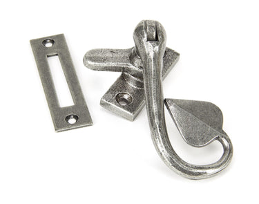 From The Anvil's Pewter Patina Shropshire Fastener; #finish_pewter-patina