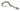 From The Anvil's Pewter Patina Hook Curtain Finial (pair); #finish_pewter-patina