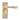 From The Anvil's Aged Brass Hinton Lever Bathroom Door Handles; #finish_aged-brass