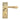 From The Anvil's Aged Brass Hinton Lever Bathroom Door Handles; #finish_aged-brass