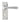 From The Anvil's Polished Chrome Hinton Lever Lock Door Handles; #finish_polished-chrome