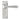 From The Anvil's Polished Chrome Hinton Lever Latch Door Handles; #finish_polished-chrome