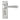 From The Anvil's Polished Chrome Hinton Lever Bathroom Door Handles; #finish_polished-chrome