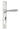 From The Anvil's Polished Chrome Hinton Slimline Lever Espag. Lock Set; #finish_polished-chrome