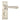 From The Anvil's Polished Nickel Hinton Lever Bathroom Door Handles; #finish_polished-nickel