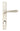 From The Anvil's Polished Nickel Hinton Slimline Lever Espag. Lock Set; #finish_polished-nickel
