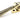 From The Anvil's Aged Brass Locking Hinton Fastener; #finish_aged-brass