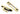 From The Anvil's Aged Brass Locking Hinton Fastener; #finish_aged-brass