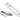 From The Anvil's Polished Chrome Locking Hinton Fastener; #finish_polished-chrome