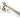 From The Anvil's Polished Nickel Locking Hinton Fastener; #finish_polished-nickel