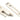 From The Anvil's Polished Nickel Locking Hinton Fastener; #finish_polished-nickel
