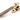 From The Anvil's Polished Bronze Locking Hinton Fastener; #finish_polished-bronze