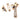 From The Anvil's Polished Bronze Locking Hinton Fastener; #finish_polished-bronze