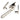 From The Anvil's Polished Nickel Night-Vent Locking Hinton Fastener; #finish_polished-nickel