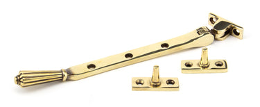 From The Anvil's Aged Brass Hinton Stay; #finish_aged-brass