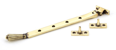 From The Anvil's Aged Brass Hinton Stay; #finish_aged-brass