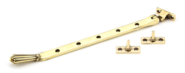From The Anvil's Aged Brass Hinton Stay; #finish_aged-brass