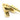 From The Anvil's Polished Brass Night-Vent Locking Peardrop Fastener; #finish_polished-brass