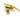 From The Anvil's Polished Brass Night-Vent Locking Peardrop Fastener; #finish_polished-brass