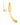 From The Anvil's Polished Brass Night-Vent Locking Peardrop Fastener; #finish_polished-brass