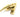 From The Anvil's Polished Brass Night-Vent Locking Peardrop Fastener; #finish_polished-brass