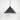From The Anvil's Hammered Nickel Hammered Nickel Hockley Pendant; #colour_soot
