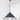 From The Anvil's Hammered Nickel Hammered Nickel Hockley Pendant; #colour_soot