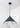 From The Anvil's Hammered Nickel Hammered Nickel Hockley Pendant; #colour_soot
