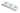 From The Anvil's Polished Chrome Dummy Butt Hinge (single); #finish_polished-chrome