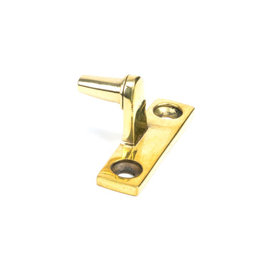 From The Anvil's Aged Brass Cranked Casement Stay Pin; #finish_aged-brass