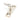 From The Anvil's Polished Nickel Cranked Casement Stay Pin; #finish_polished-nickel