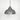 From The Anvil's Hammered Nickel Hammered Nickel Harborne Pendant; #colour_bluff
