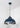 From The Anvil's Hammered Nickel Hammered Nickel Harborne Pendant; #colour_dusk