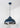 From The Anvil's Hammered Nickel Hammered Nickel Harborne Pendant; #colour_dusk