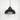From The Anvil's Hammered Nickel Hammered Nickel Harborne Pendant; #colour_elan-black
