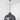 From The Anvil's Hammered Nickel Hammered Nickel Harborne Pendant; #colour_slate