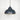 From The Anvil's Hammered Nickel Hammered Nickel Harborne Pendant; #colour_soot