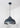 From The Anvil's Hammered Nickel Hammered Nickel Harborne Pendant; #colour_soot