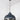 From The Anvil's Hammered Nickel Hammered Nickel Harborne Pendant; #colour_soot