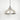 From The Anvil's Hammered Nickel Hammered Nickel Harborne Pendant; #colour_bare