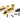 From The Anvil's Aged Brass Brompton Quadrant Fastener - Narrow; #finish_aged-brass