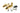 From The Anvil's Aged Brass Brompton Quadrant Fastener - Narrow; #finish_aged-brass